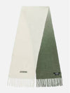 L'echarpe Moisson Embroidered Logo Alpaca Wool Muffler Khaki - JACQUEMUS - BALAAN 11