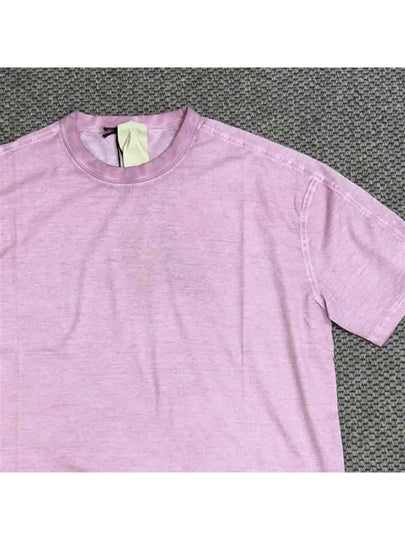 24SS overfit short sleeve tshirt washed pink - TEN C - BALAAN 2