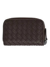 Intrecciato Zipper Coin Card Wallet Brown - BOTTEGA VENETA - BALAAN 2