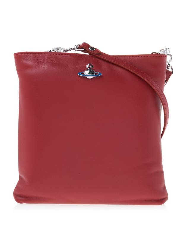 Square Logo Cross Bag Red - VIVIENNE WESTWOOD - BALAAN 2