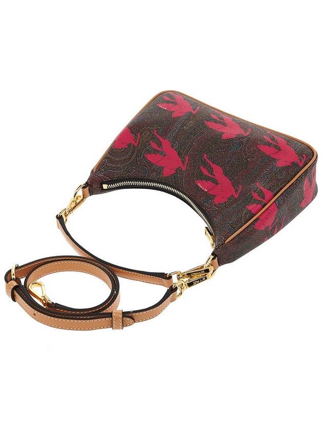 Stampa Pegasus Shoulder Bag Brown Red - ETRO - BALAAN 5