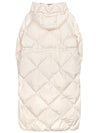 White Mirano Hooded Goose Down Jacket MIRANO 008 - MAX MARA - BALAAN 6