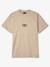 BB Paris Cotton Short Sleeve T-Shirt Beige - BALENCIAGA - BALAAN 2