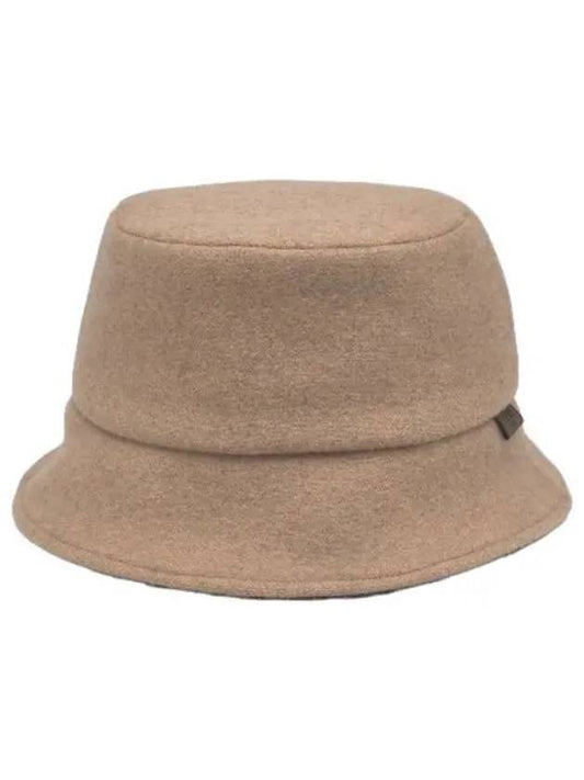Wool Bucket Hat Camel - FENDI - BALAAN 1