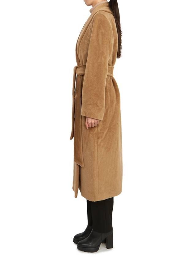 Taglio Alpaca Single Coat Brown - MAX MARA - BALAAN 4