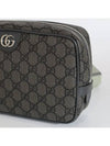 Ophidia GG Cosmetic Pouch Grey Black - GUCCI - BALAAN 6