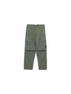 Micro Reps Loose Cargo Straight Pants Green - CP COMPANY - BALAAN 2