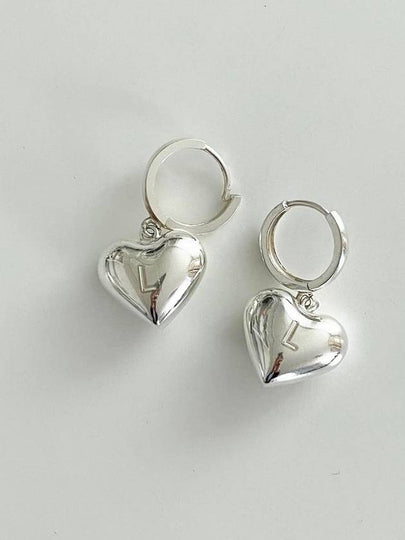 Silver Heart Earrings - ELYONA - BALAAN 2