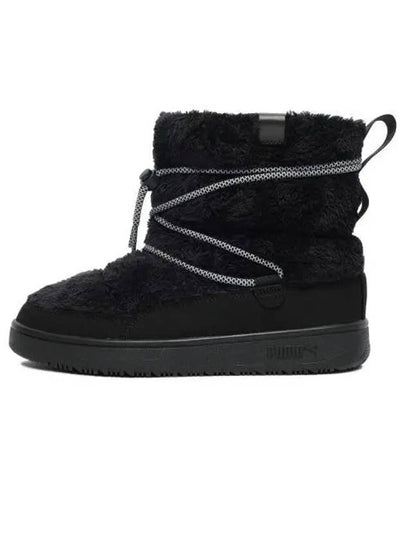 Snowboat Suede Winter Boots Black - PUMA - BALAAN 2