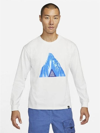 ACG Ice Cave Long Sleeves T-Shirt Summit White - NIKE - BALAAN 2