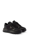 Prax 01 Low Top Sneakers Black - PRADA - BALAAN 2