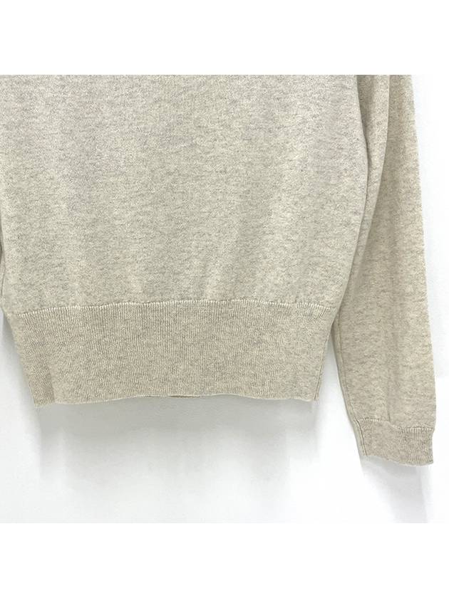 Newton Cotton Cardigan Light Grey - ISABEL MARANT ETOILE - BALAAN 7