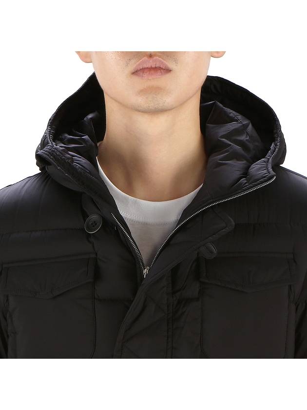 Le Eskimo Goose Down Padding Black - HERNO - BALAAN.