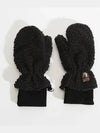 POWER MITTENS Power mittens black - PARAJUMPERS - BALAAN 2