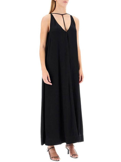 maxi dress with t-strap belt - TOTEME - BALAAN 2