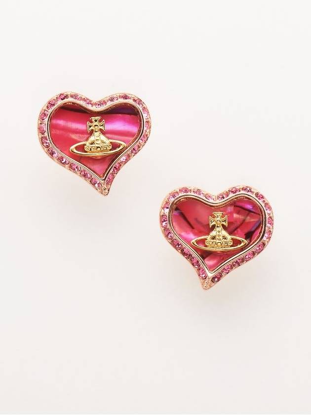 Petra Stud Earrings Red - VIVIENNE WESTWOOD - BALAAN 2