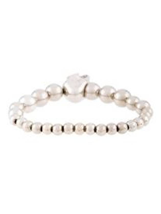 Skull Bracelet Silver - ALEXANDER MCQUEEN - BALAAN 6