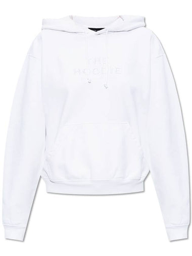 Marc Jacobs Cotton Hoodie, Women's, White - MARC JACOBS - BALAAN 1