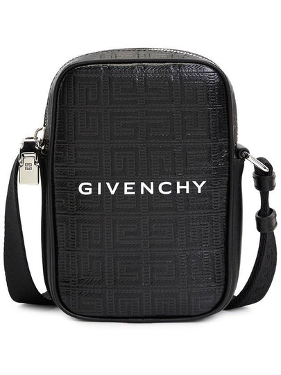 G-Essentials Canvas Smartphone Cross Bag Black - GIVENCHY - BALAAN 2