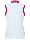 S size white rail sleeveless golf top - J.LINDEBERG - BALAAN 3