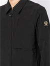 Grover Tech Zipper Overshirt Jacket Black - BELSTAFF - BALAAN 4