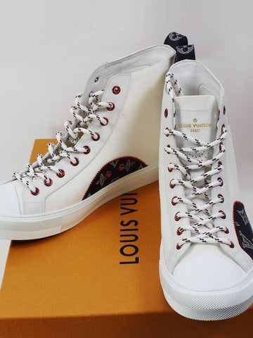 Men's Long Neck Tattoo High Top Sneakers GO 0148 7 - LOUIS VUITTON - BALAAN 1