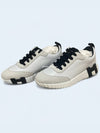 Bouncing Low Top Sneakers Blanc Noir - HERMES - BALAAN 3