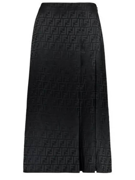 Spring Festival Capsule Collection A-line Skirt Black - FENDI - BALAAN 2