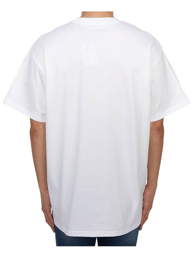 Signal Short Sleeve T-Shirt White - CARHARTT WIP - BALAAN 4