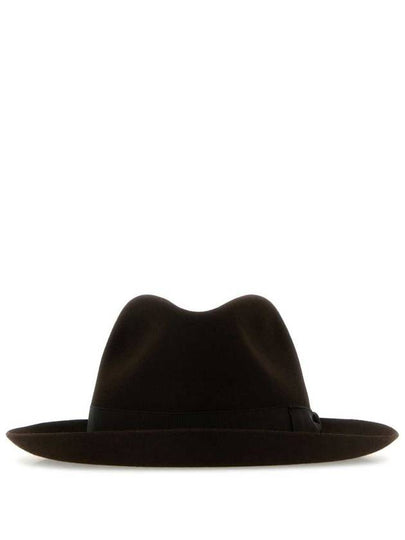 Hat 1143360381 BROWN - BORSALINO - BALAAN 2