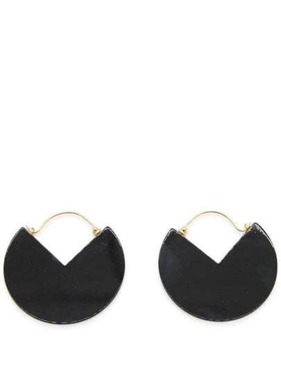 Black Brass 90deg Earrings BL0066FAA3B21B01BK B0560955815 - ISABEL MARANT - BALAAN 2