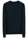 Men's Logo Patch Caleb Basic Embroidery Sweatshirt Black - PARAJUMPERS - BALAAN.