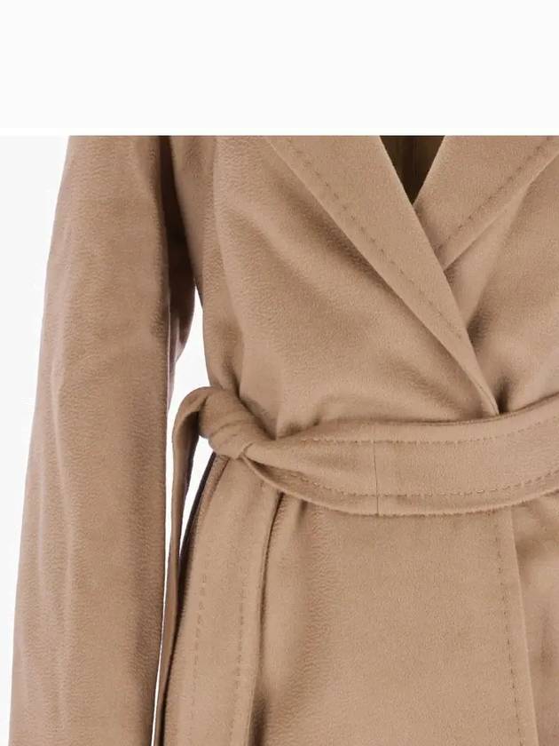 Tigre Wool Wrap Single Coat Camel - MAX MARA - BALAAN 4