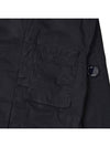 Lens Waffen Pocket Long Sleeve Shirt Black - CP COMPANY - BALAAN 9