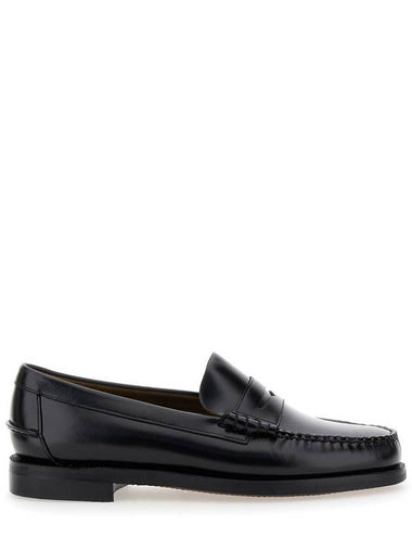 Black Pull-On Loafers In Leather Man - SEBAGO - BALAAN 1