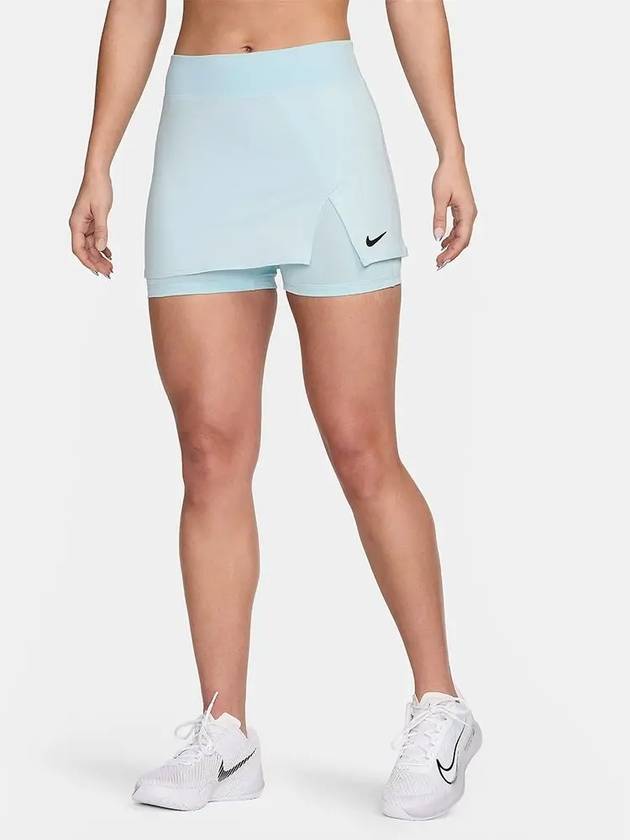 Women s Dry Fit Victory Tennis Skirt Mint Blue DH9779 474 - NIKE - BALAAN 3