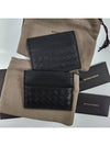 Intrecciato Weaving Card Wallet Black - BOTTEGA VENETA - BALAAN 10