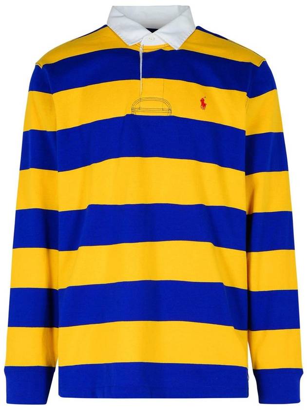 Striped Polo Shirt Yellow Royal - POLO RALPH LAUREN - BALAAN 2