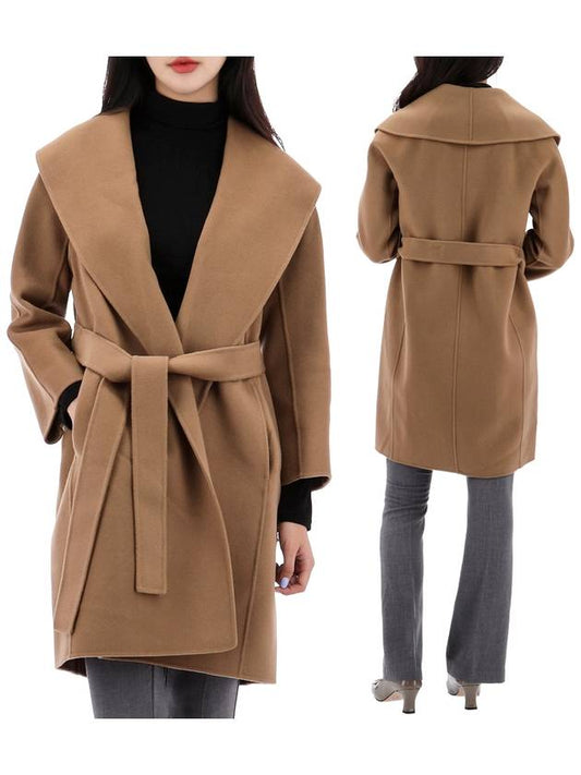 mesh virgin wool coat MESSI 045 - MAX MARA - BALAAN 1