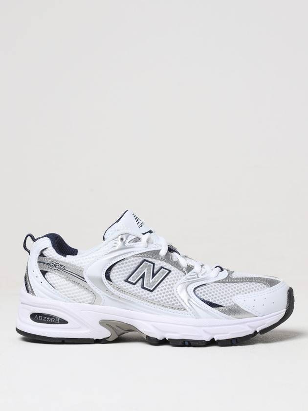 530 Retro Running Low Top Sneakers Navy White - NEW BALANCE - BALAAN 2