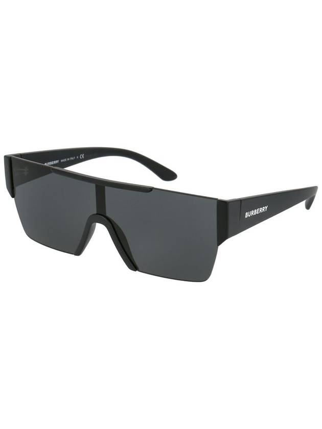 Eyewear Plastic Logo Goggles Sunglasses Black - BURBERRY - BALAAN 3