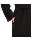 Bdanton Virgin Wool Single Coat Black - MAX MARA - BALAAN 11