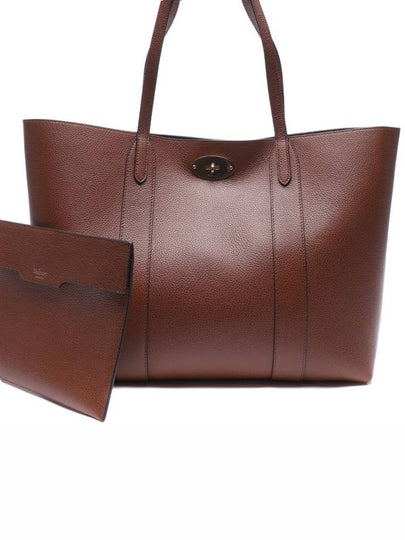 Bayswater Small Classic Grain Leather Tote Bag Oak - MULBERRY - BALAAN 2