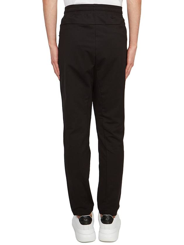 Metropolis Stretch Fleece Track Pants Black - CP COMPANY - BALAAN 5