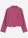 tweed jacket pink - MAJE - BALAAN 3