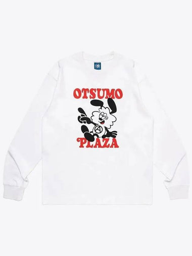 x Verdi Otsumo Plaza Long Sleeve T Shirt White XX26CS025 - HUMAN MADE - BALAAN 1