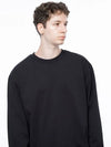 Men s M243TP01BK Clean Slit Long Sleeve T Shirt Black - CHANCE'S NOI - BALAAN 3