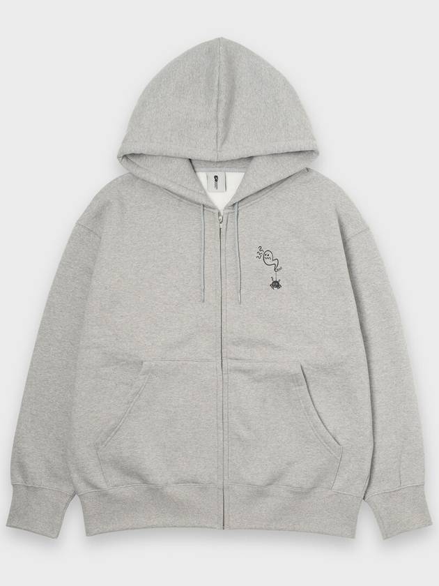 PHANTOM ZIP HOODIE GRAY - STOCKHOLM SYNDROME - BALAAN 2