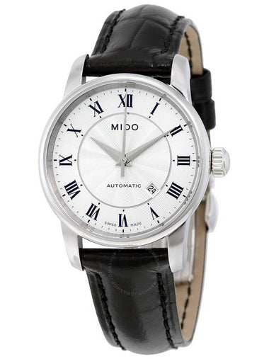 Mido Baroncelli II Automatic Silver Dial Ladies Watch M7600.4.21.4 - MIDO - BALAAN 1