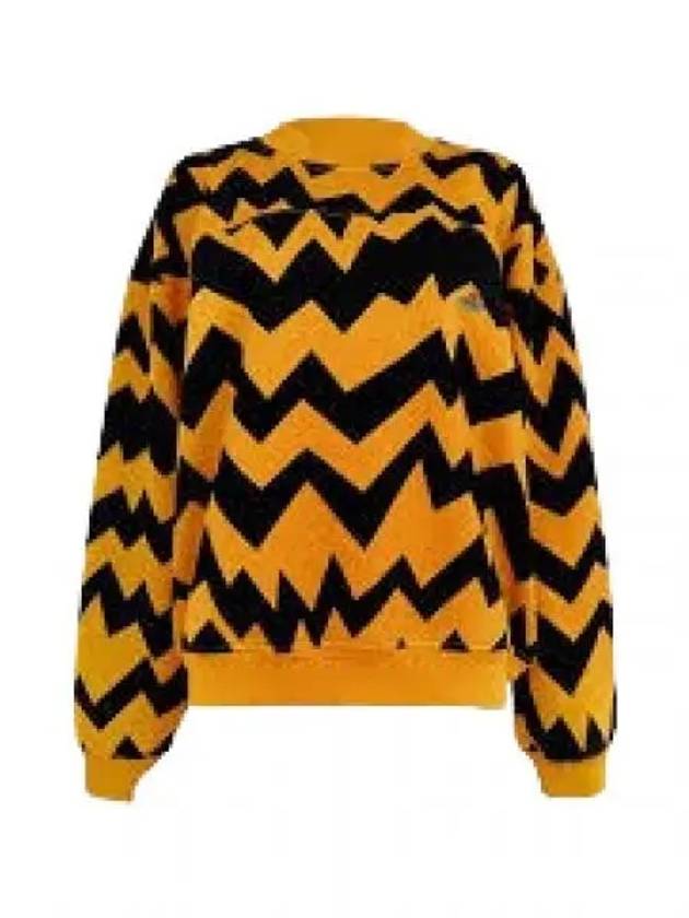 Fresh Crew Neck Cotton Sweatshirt Zig Zag - VIVIENNE WESTWOOD - BALAAN 2